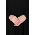 Umbrella cut abaya- Black